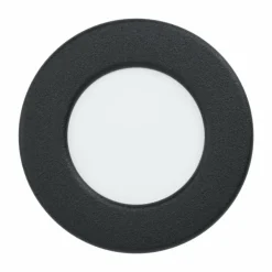 Luminaires Eglo Luminaires Encastrés|Spot encastrable Eglo FUEVA LED Noir, 1 lumière