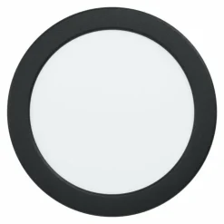 Luminaires Eglo Luminaires Encastrés|Spot encastrable Eglo FUEVA LED Noir, 1 lumière