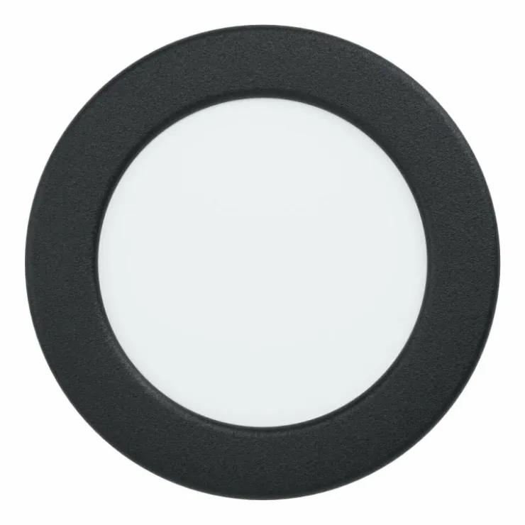 Luminaires Eglo Luminaires Encastrés|Spot encastrable Eglo FUEVA LED Noir, 1 lumière