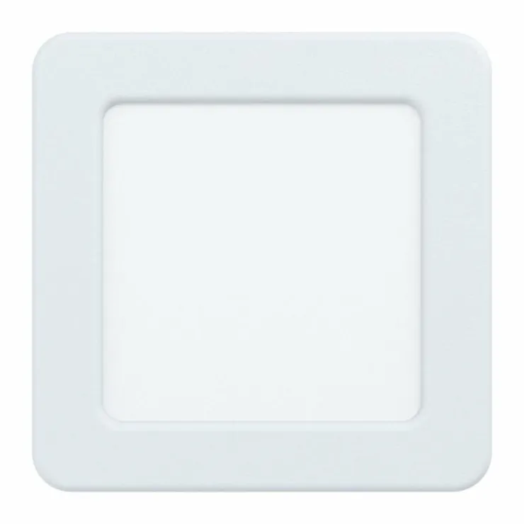 Luminaires Eglo Luminaires Encastrés|Spot encastrable Eglo FUEVA LED Blanc, 1 lumière
