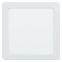 Luminaires Eglo Luminaires Encastrés|Spot encastrable Eglo FUEVA LED Blanc, 1 lumière