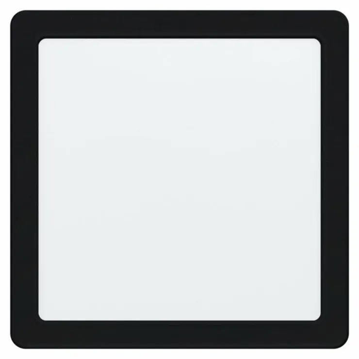 Luminaires Eglo Luminaires Encastrés|Spot encastrable Eglo FUEVA LED Noir, 1 lumière