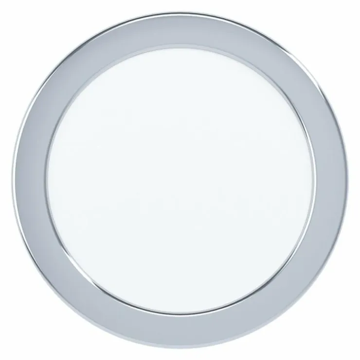 Luminaires Eglo Luminaires Encastrés|Spot encastrable Eglo FUEVA LED Chrome, 1 lumière
