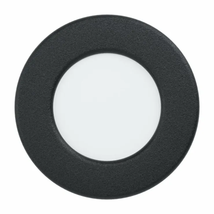 Luminaires Eglo Luminaires Encastrés|Spot encastrable Eglo FUEVA LED Noir, 1 lumière