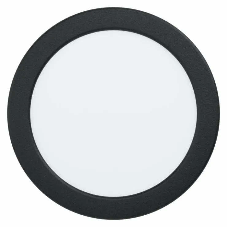 Luminaires Eglo Luminaires Encastrés|Spot encastrable Eglo FUEVA LED Noir, 1 lumière