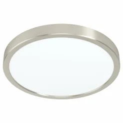 Luminaires Eglo Luminaires Encastrés|Spot encastrable Eglo FUEVA LED Nickel mat, 1 lumière