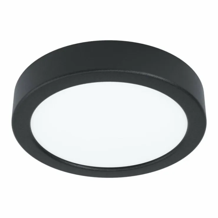 Luminaires Eglo Éclairage Led|Spot encastrable Eglo FUEVA LED Noir, 1 lumière