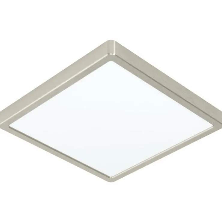 Luminaires Eglo Luminaires Encastrés|Spot encastrable Eglo FUEVA LED Nickel mat, 1 lumière