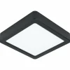 Luminaires Eglo Luminaires Encastrés|Spot encastrable Eglo FUEVA LED Noir, 1 lumière