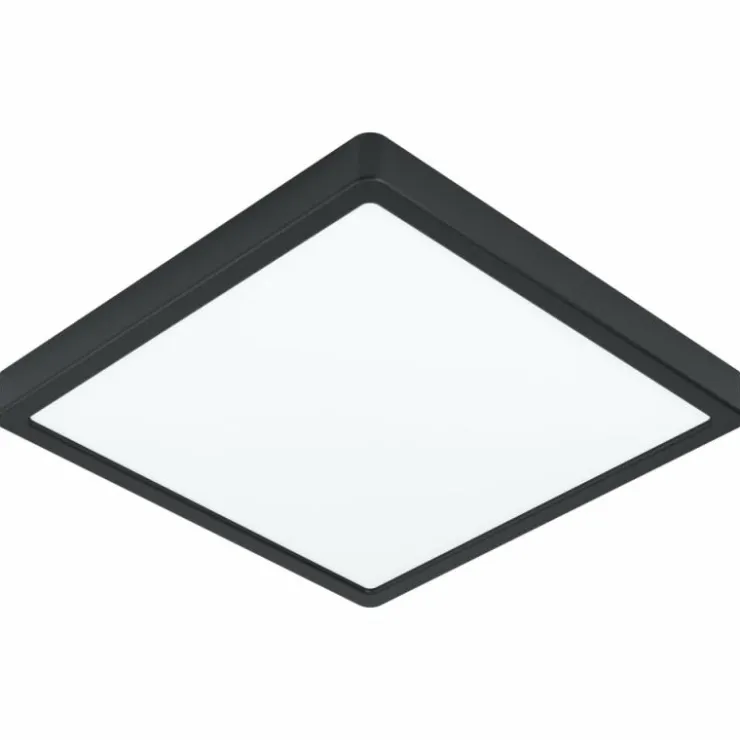 Luminaires Eglo Luminaires Encastrés|Spot encastrable Eglo FUEVA LED Noir, 1 lumière