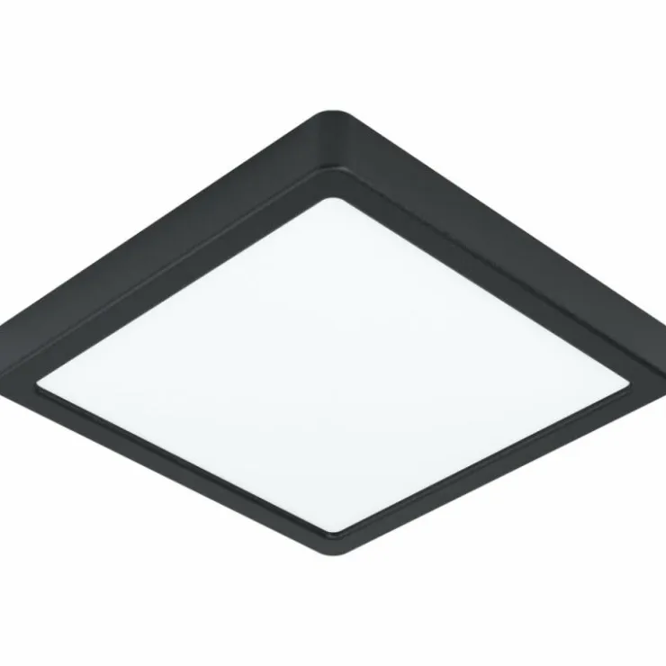 Luminaires Eglo Luminaires Encastrés|Spot encastrable Eglo FUEVA LED Noir, 1 lumière