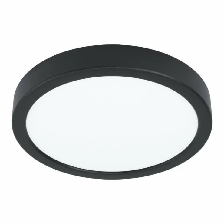 Luminaires Eglo Luminaires Encastrés|Spot encastrable Eglo FUEVA LED Noir, 1 lumière