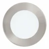 Spot encastrable Eglo FUEVA-C LED Nickel mat, 1 lumière
