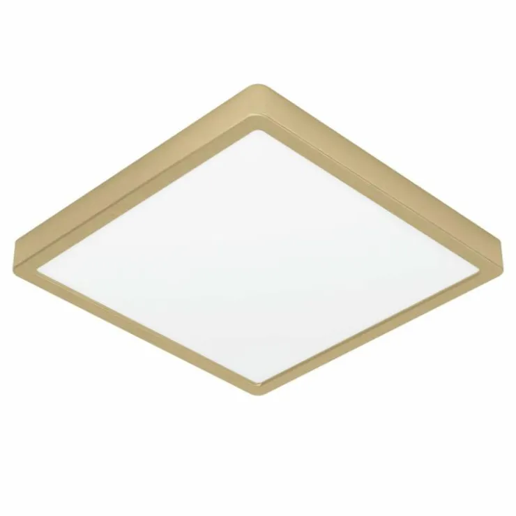 Luminaires Eglo Luminaires Encastrés|Spot encastrable Eglo FUEVA 5 LED Laiton, 1 lumière