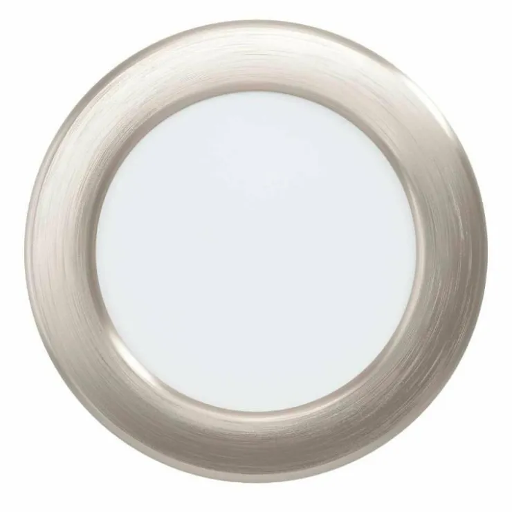 Luminaires Eglo Luminaires Encastrés|Spot encastrable Eglo FUEVA FLEX LED Nickel mat, 1 lumière