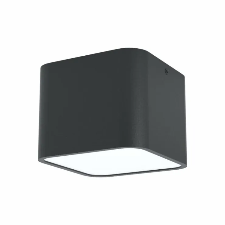 Luminaires Eglo Luminaires Encastrés|Spot encastrable Eglo GRIMASOLA Noir, 1 lumière