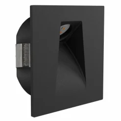 Luminaires Eglo Luminaires Encastrés|Spot encastrable Eglo MECINOS LED Noir, 1 lumière
