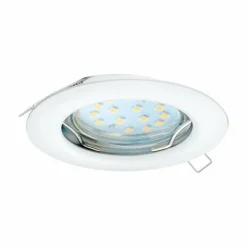 Luminaires Eglo Luminaires Encastrés|Spot encastrable Eglo PENETO LED Blanc, 1 lumière