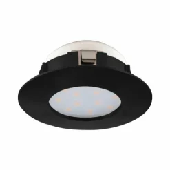 Luminaires Eglo Luminaires Encastrés|Spot encastrable Eglo PINEDA LED Noir, 1 lumière