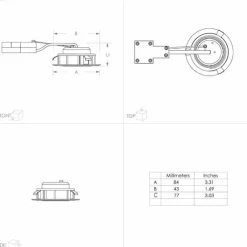 Luminaires Eglo Luminaires Encastrés|Spot encastrable Eglo PINEDA LED Noir, 3 lumières