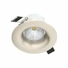 Luminaires Eglo Luminaires Encastrés|Spot encastrable Eglo SALICETO LED Nickel mat, 1 lumière