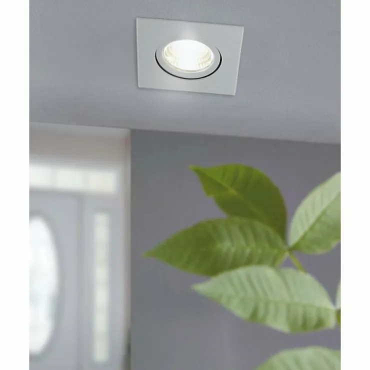 Luminaires Eglo Luminaires Encastrés|Spot encastrable Eglo SALICETO LED Blanc, 1 lumière