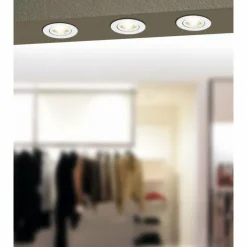 Luminaires Eglo Éclairage Led|Spot encastrable Eglo SALICETO LED Blanc, 1 lumière