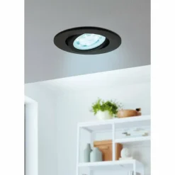 Spot encastrable Eglo SALICETO-Z LED Noir, 1 lumière