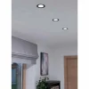 Luminaires Eglo Luminaires Encastrés|Spot encastrable Eglo SALICETO LED Noir, 3 lumières