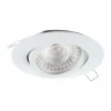 Luminaires Eglo Luminaires Encastrés|Spot encastrable Eglo TEDO LED Blanc, 1 lumière