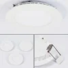 hofstein Luminaires Encastrés|Spot encastrable Finsrud LED Blanc, 1 lumière