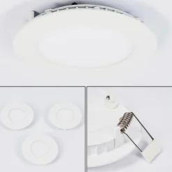 hofstein Luminaires Encastrés|Spot encastrable Finsrud LED Blanc, 1 lumière