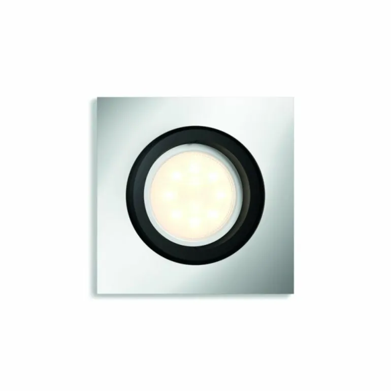 Spot encastrable, kit d'extension Philips Hue Ambiance White Milliskin Argenté, 1 lumière, Télécommandes