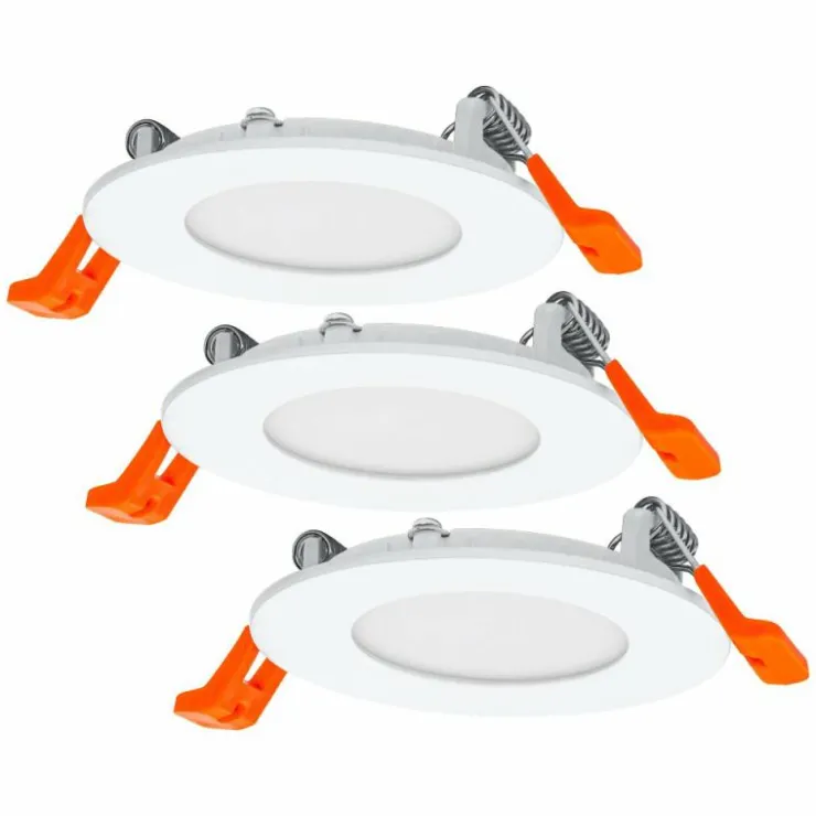 Luminaires Ledvance Luminaires Encastrés|Spot encastrable LEDVANCE DOWNLIGHT SLIM Blanc, 3 lumières
