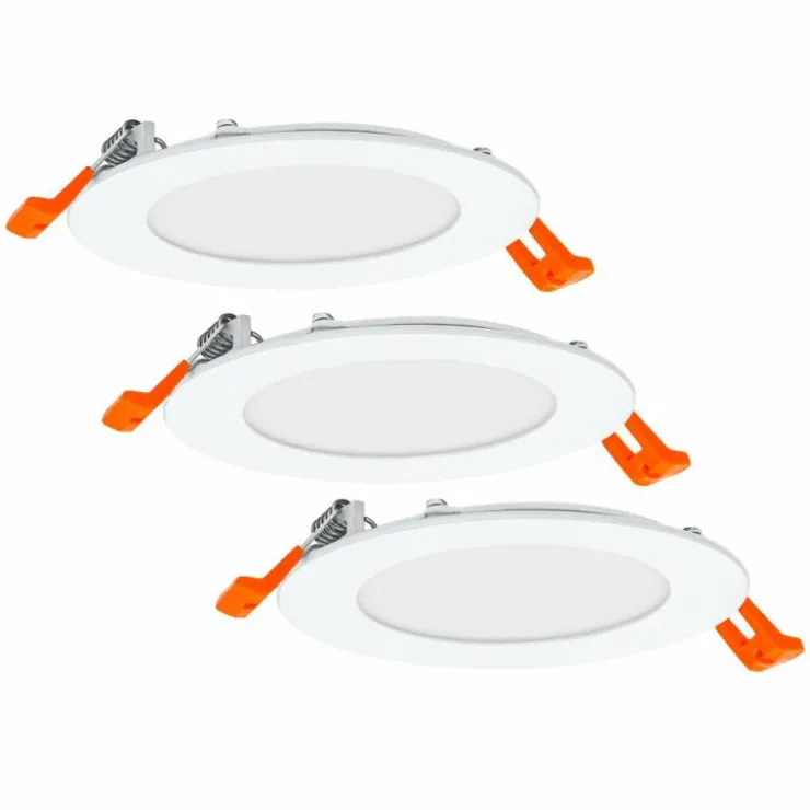Luminaires Ledvance Luminaires Encastrés|Spot encastrable LEDVANCE DOWNLIGHT SLIM Blanc, 3 lumières