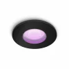 Spot encastrable Philips Hue Xamento LED Noir, 1 lumière, Changeur de couleurs
