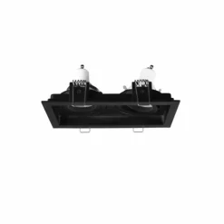 Luminaires Trio Luminaires Encastrés|Spot encastrable Trio Kenai LED Noir, 2 lumières