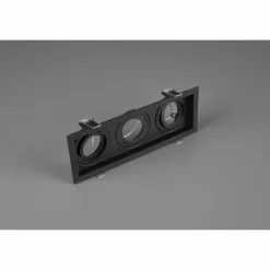 Luminaires Trio Luminaires Encastrés|Spot encastrable Trio Kenai LED Noir, 3 lumières