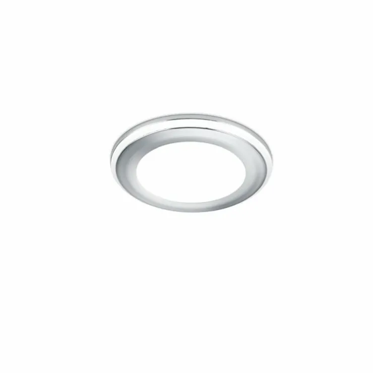 Luminaires Trio Luminaires Encastrés|Spot encastrable Trio Leuchten AURA LED Chrome, 1 lumière