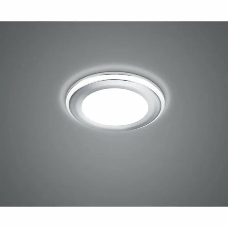 Luminaires Trio Luminaires Encastrés|Spot encastrable Trio Leuchten AURA LED Chrome, 1 lumière