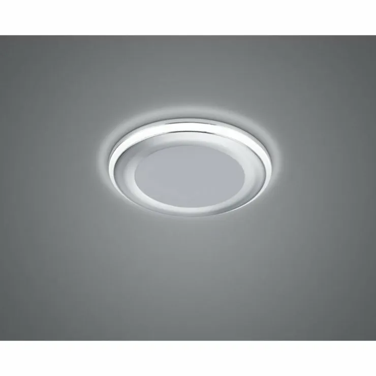 Luminaires Trio Luminaires Encastrés|Spot encastrable Trio Leuchten AURA LED Chrome, 1 lumière
