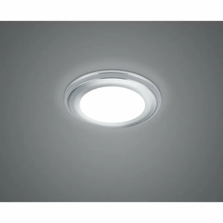 Luminaires Trio Luminaires Encastrés|Spot encastrable Trio Leuchten AURA LED Chrome, 1 lumière