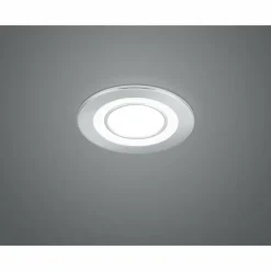 Luminaires Trio Luminaires Encastrés|Spot encastrable Trio Leuchten CORE LED Chrome, 1 lumière