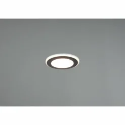 Luminaires Trio Luminaires Encastrés|Spot encastrable Trio-Leuchten Aura LED Noir, 1 lumière