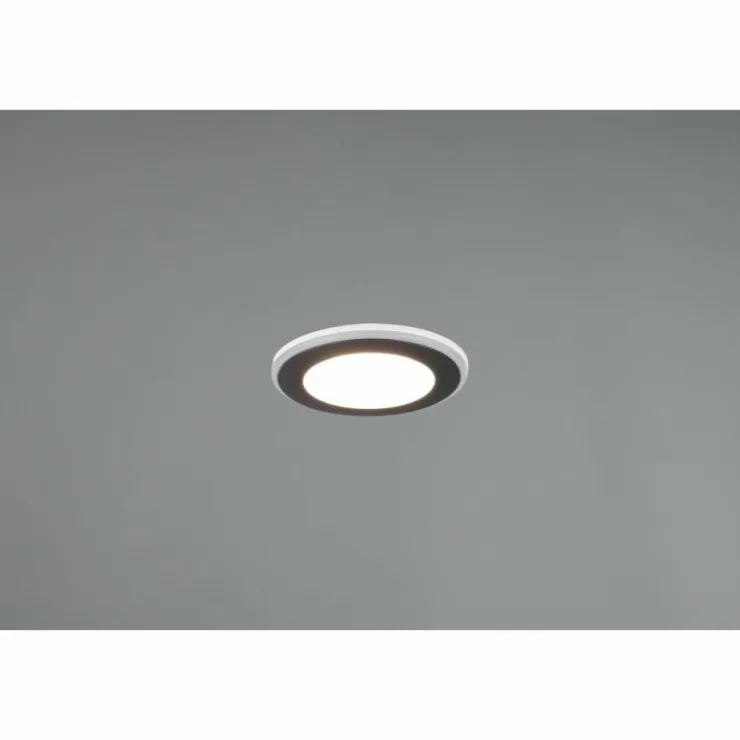 Luminaires Trio Luminaires Encastrés|Spot encastrable Trio-Leuchten Aura LED Noir, 1 lumière