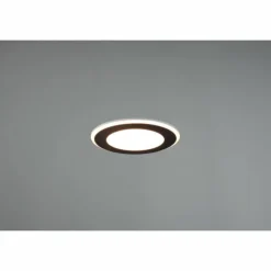 Luminaires Trio Luminaires Encastrés|Spot encastrable Trio-Leuchten Aura LED Noir, 1 lumière