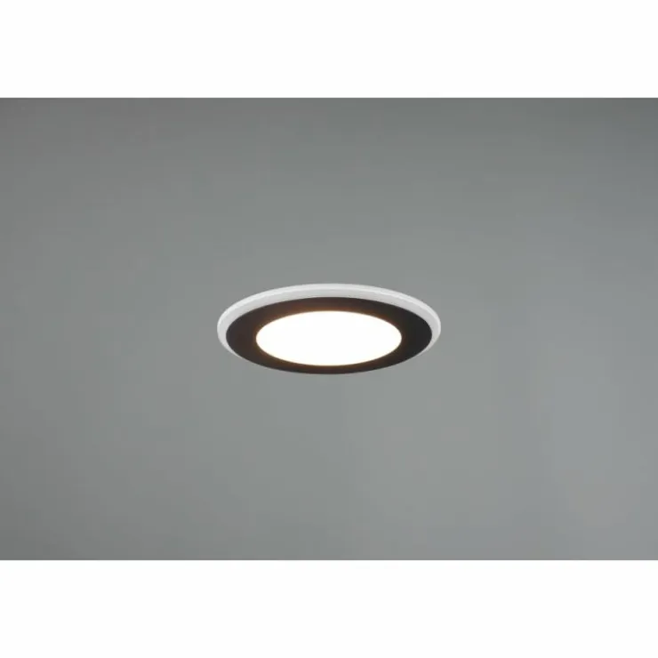 Luminaires Trio Luminaires Encastrés|Spot encastrable Trio-Leuchten Aura LED Noir, 1 lumière