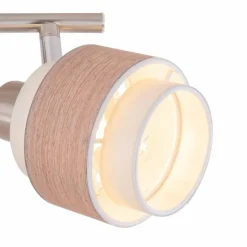 Luminaires Globo Lighting Spots Et Projecteurs|Spot Globo ASHGAAN Nickel mat, 2 lumières