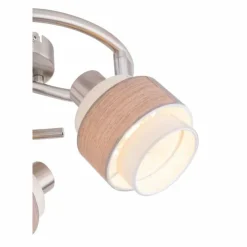 Luminaires Globo Lighting Spots Et Projecteurs|Spot Globo ASHGAAN Nickel mat, 3 lumières