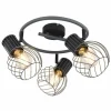 Luminaires Globo Lighting Spots Et Projecteurs|Spot Globo BEVERONE Noir, 3 lumières